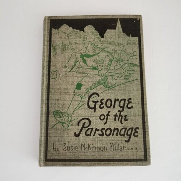 1943 George of the Parsonage Vintage Book Kids Adventure Story Cover Art Library - Picture 3 of 9